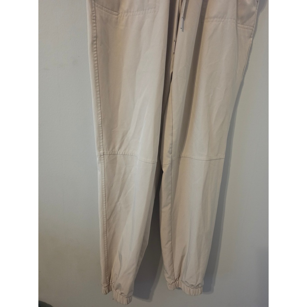 Abercrombie & Fitch Womens XS Tan Beige High Rise Elastic Waist Jogger Pants - Picture 4 of 7